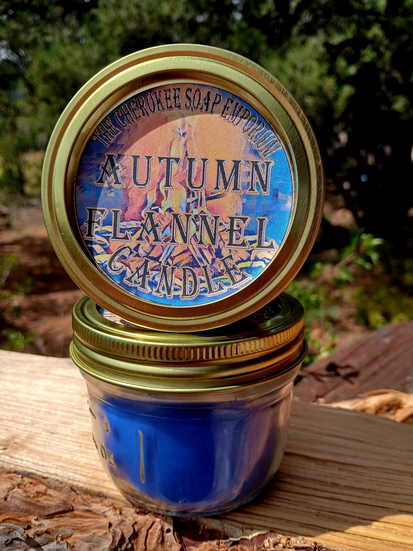 Autumn Flannel Candle 8 oz