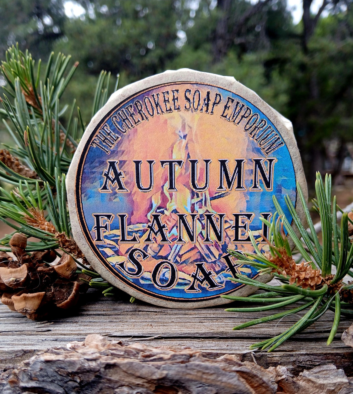 Autumn Flannel soap & sundries
