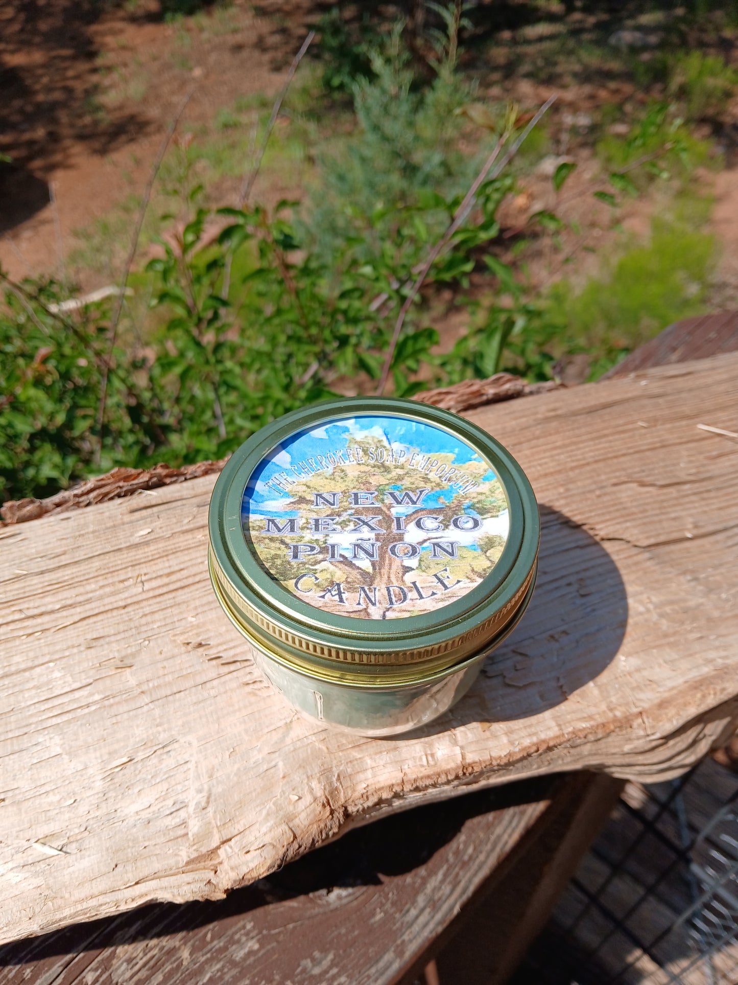 New Mexico Pinon Half Pint Candle