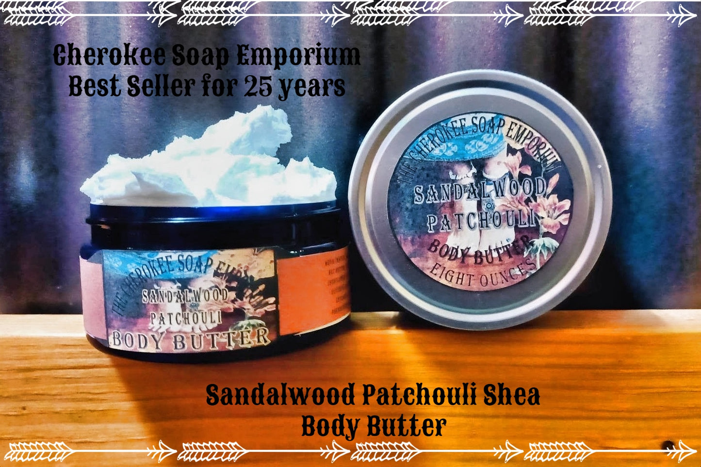 Sandalwood Patchouli Shea Body Butter