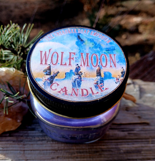 Wolf Moon Candle