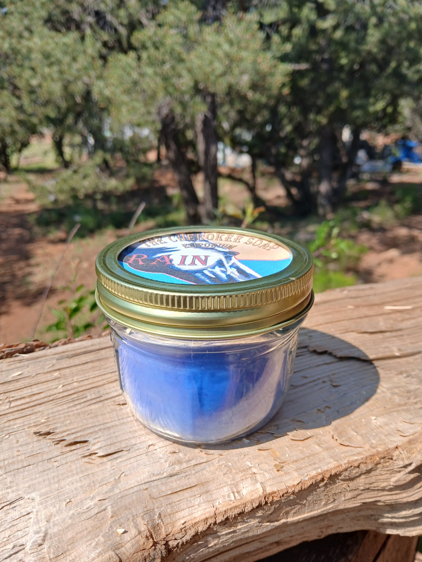 Rain Half Pint Candle
