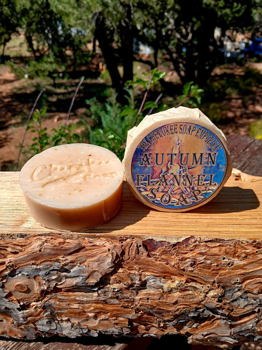 Autumn Flannel soap & sundries