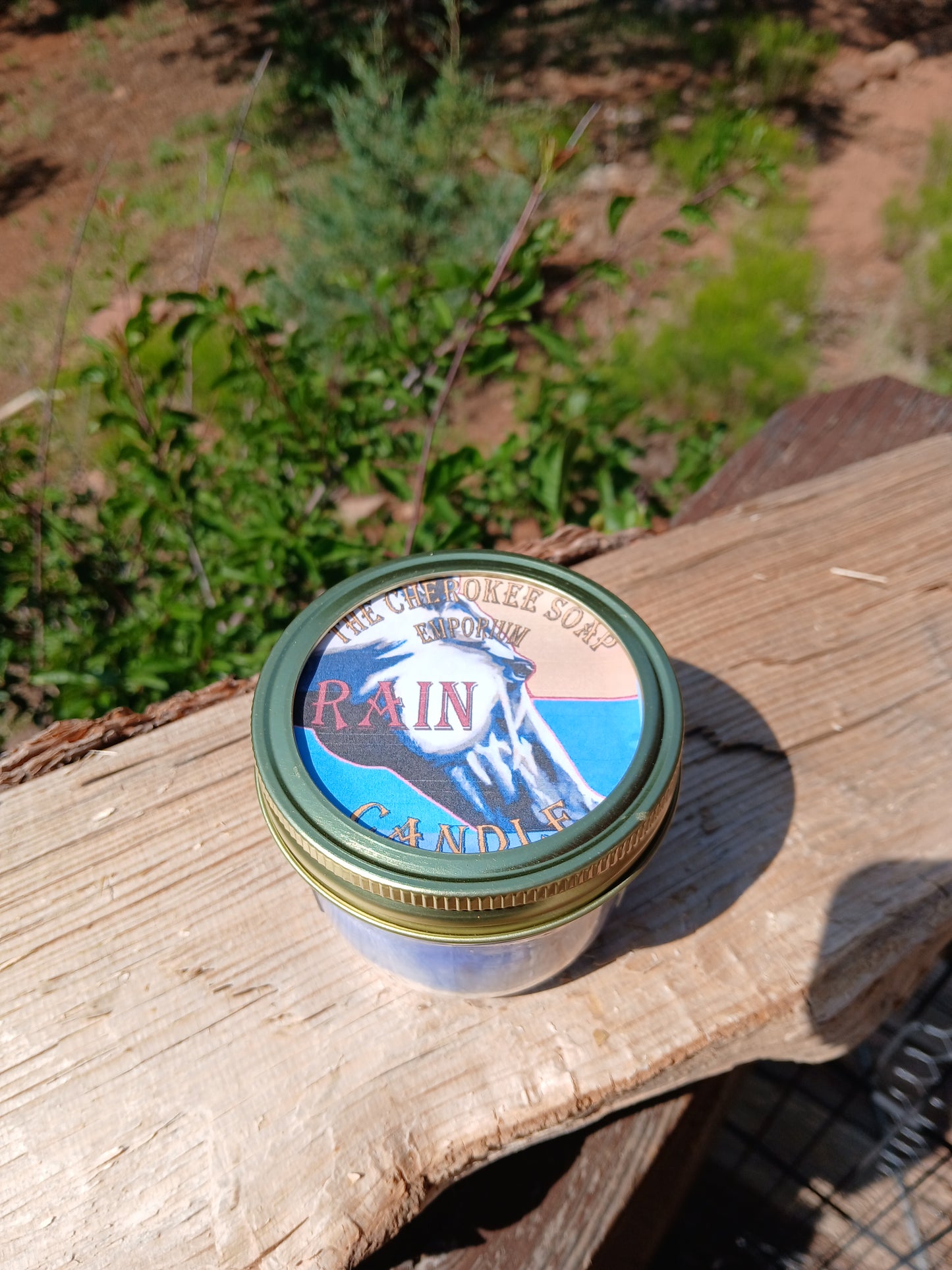 Rain Half Pint Candle