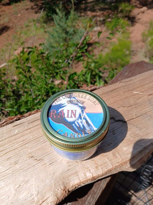 Rain Half Pint Candle